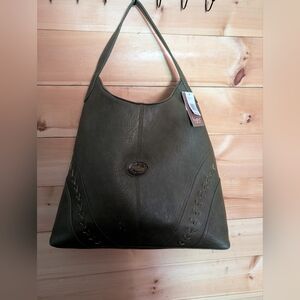 b.o.c. Olive Green Shoulder Bag..Big
